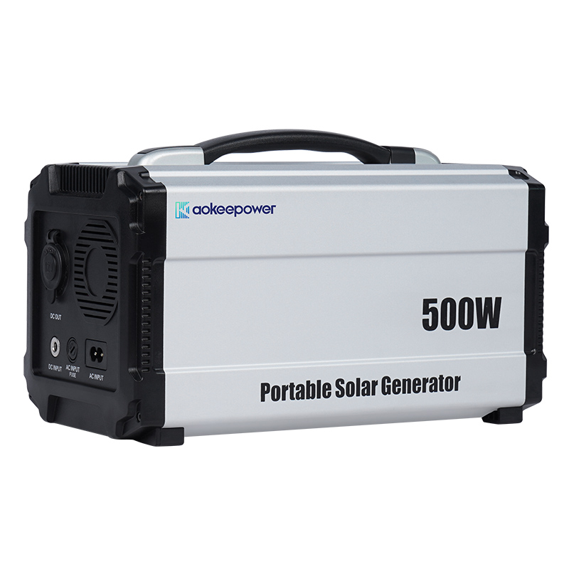 SRYG500C Built-in AC Charging 500Wh 500W Max 1000W Power Station for Home Backup & Outdoor Use