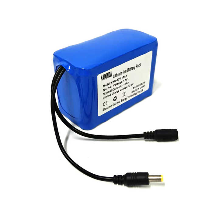 12V 10Ah Li-ion Battery Pack 3S4P 18650 High Energy Density Rechargeable for Power Tools Solar Storage Systems KXD