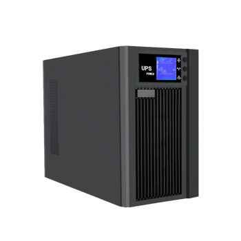 High Frequency Online UPS 10KVA Single Phase Smart Black Power Supply with LCD LED Display for Computer Systems Goter Power
