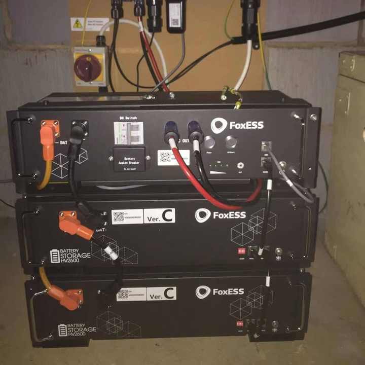 Lifepo4 Whole House Battery Solar Battery Home Energy Storage Lithium Battery Stacked Backup 51.2V 2.56kWh Hybrid Grid Off Grid System