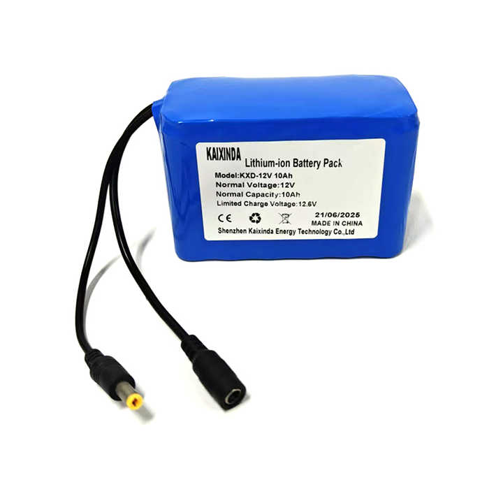 12V 10Ah Li-ion Battery Pack 3S4P 18650 High Energy Density Rechargeable for Power Tools Solar Storage Systems KXD