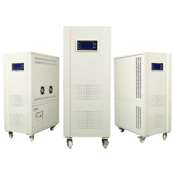 1000kVA 240kW Contactless Voltage Regulator Three-Phase 380VAC Boost Converter for Data Centers Financial Trading Systems GoTer Power