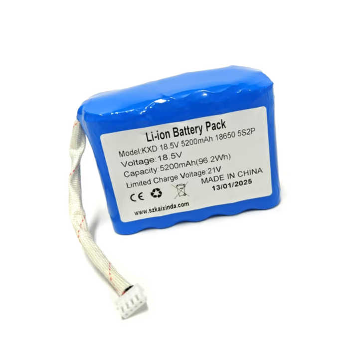 Rechargeable Li Ion 18.5v 1500mah 5000mah 5S6P 5S5P 5S3P 5S1P 5S2P 18650 18.5v Battery Pack 18.5v 2200mah Lithium Ion Battery High-Capacity Long Cycle Life for Power Tools Solar Energy Storage and Electric Vehicles KXD