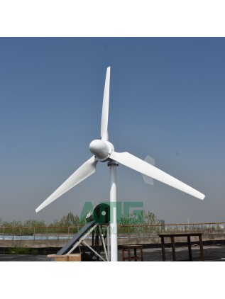 CD Series Horizontal Home Wind Generator 1kW-3kW Low Wind Speed Start High Efficiency Small Size Home Use AMG Energia