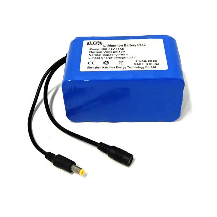 12V 10Ah Li-ion Battery Pack 3S4P 18650 High Energy Density Rechargeable for Power Tools Solar Storage Systems KXD