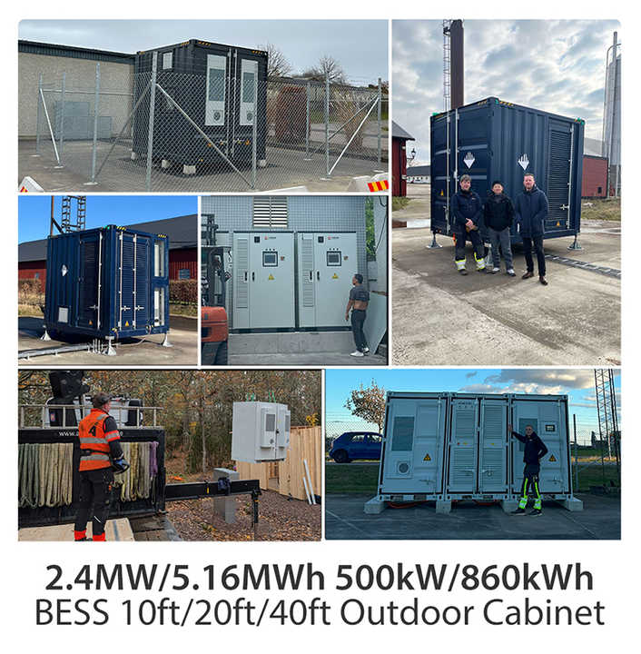 Field Installation Liquid Cooling Energy Storage System 1C BESS Container for Grid Solar Power 430kWh 768V LiFePO4 Battery LITHTECH