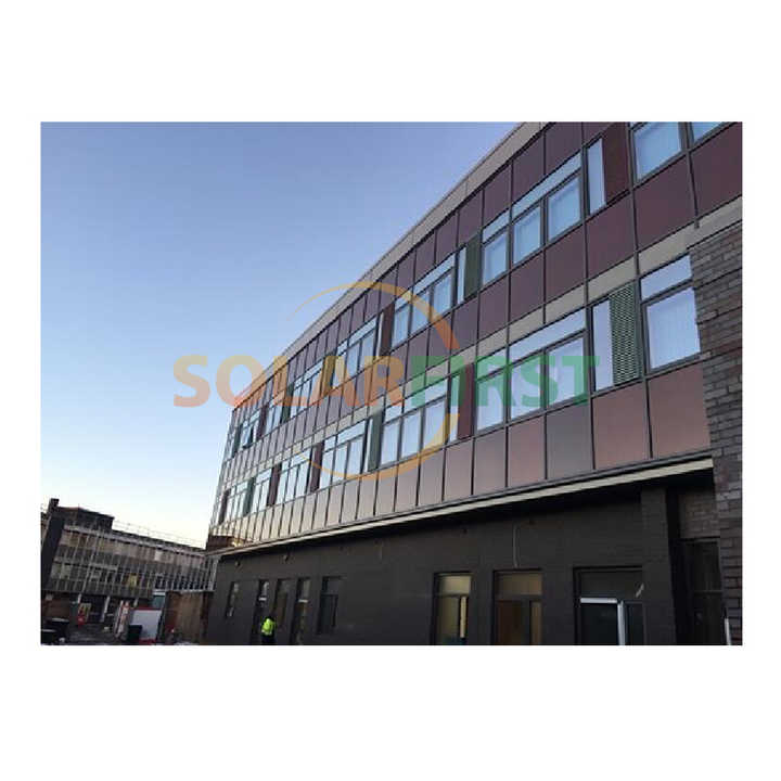 Solarfirst Bipv Cdte Glass Transparent Solar Panels Thin Film for Solar Energy System
