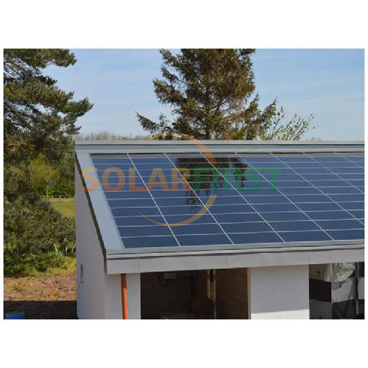 CdTe Thin Film PV Solar Panel 50% Transparent Bifacial Double-Glass Solar Module for Rooftop Applications Solarfirst