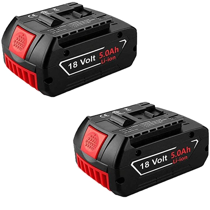 Power Tool Battery 18V 3000mAh 4000mAh 5000mAh 6000mAh High-Capacity Rechargeable Li-ion Replacement for Tools Toys and Home Appliances RHY