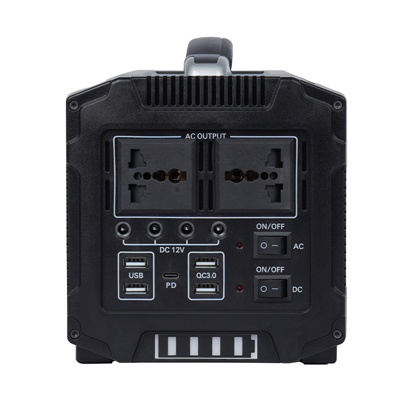 SRYG500C Built-in AC Charging 500Wh 500W Max 1000W Power Station for Home Backup & Outdoor Use