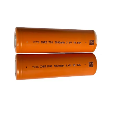 Rechargeable Lithium Li Ion 21700 Battery 3.6V 3.7V 5000mAh 3C 15A 18Wh High-Capacity Power Cell for Electric Vehicles Power Tools Consumer Electronics KXD