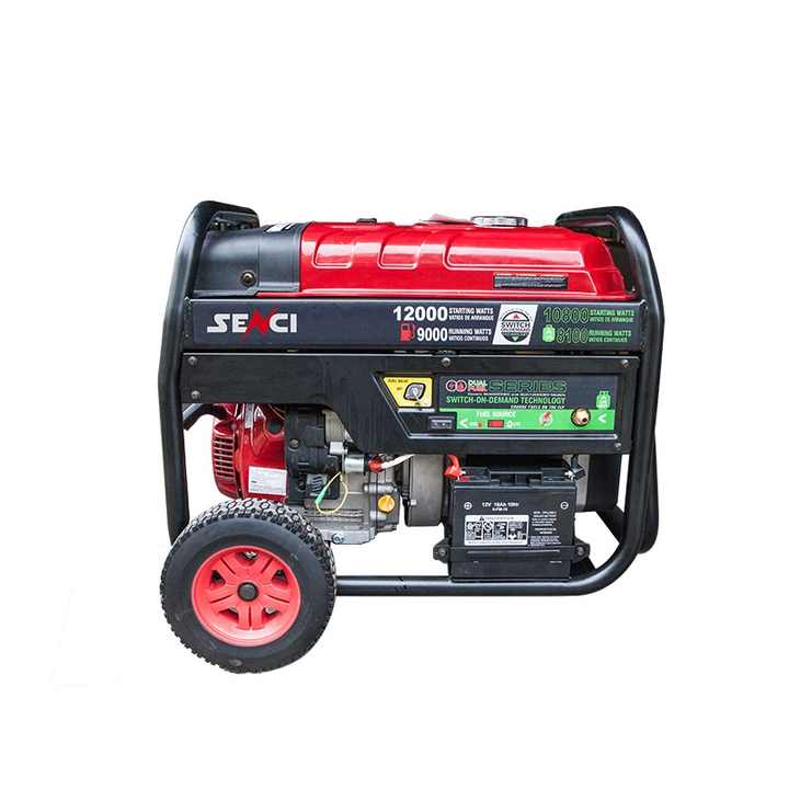 Senci 9000watt 15000 Watt Dual Fuel Gas and Propane Generator Silent for Outdoor Power Supply Senci