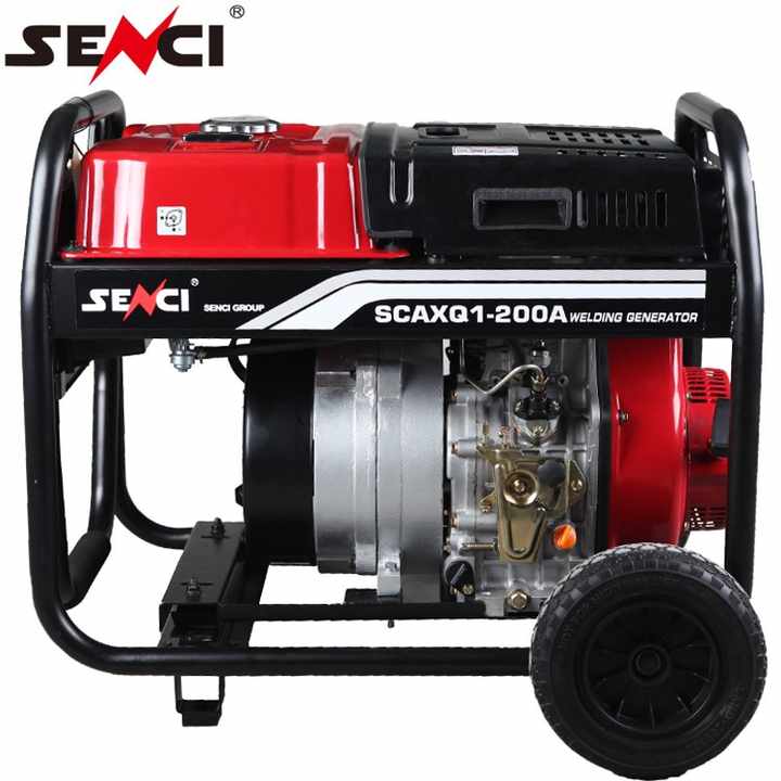 Factory Outlet 11.5kW Welding Generator DC MSDS Rectifier Gasoline Welder Mobile Welding Power Source Senci