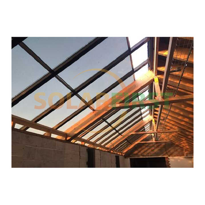 Thin Film Solar Panel 10W-100W High Efficiency Transparent Lightweight for Rooftop and Commercial Applications Solarfirst