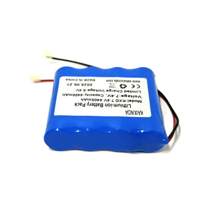 Custom 18650 Battery Pack 3.7V 7.4V 10.8V 11.1V 22.2V 5200mAh Rechargeable Lithium-ion Battery Pack for Scooters and Electric Vehicles KXD