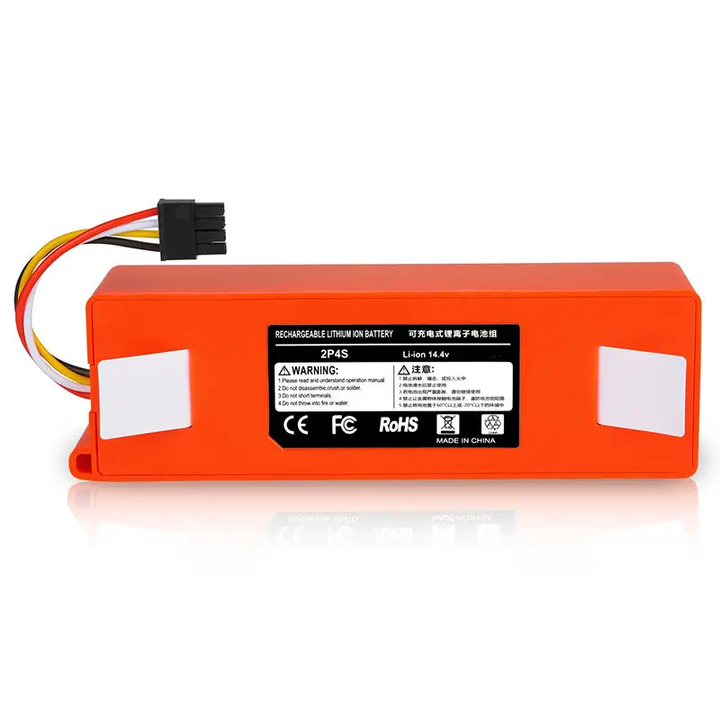 14.4 5200mAh Lithium Ion Battery for Robotic Vacuum Cleaner Replacement for Xiaomi Robot Roborock