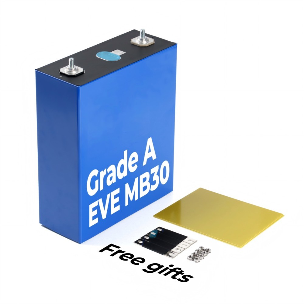 EVE LF314 MB31 Grade A LiFePO4 Prismatic Battery Cell 3.2V 314Ah High-Capacity Energy Storage for Solar Power Systems