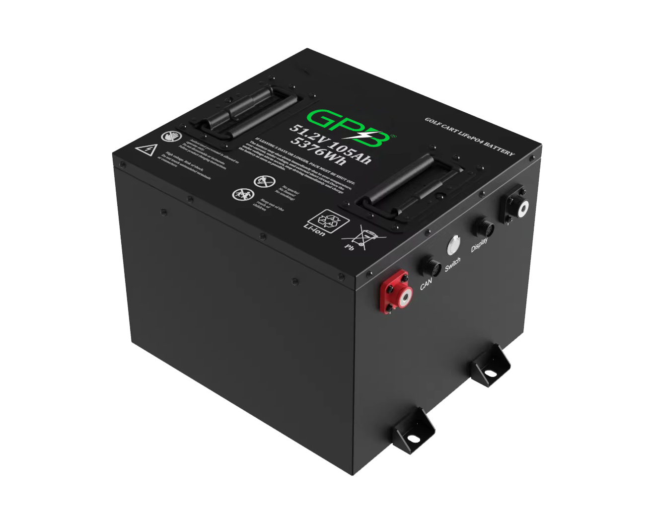 Lithium Golf Cart Battery 36V~48~72V High-Capacity Long Cycle Life for Golf Carts GPB