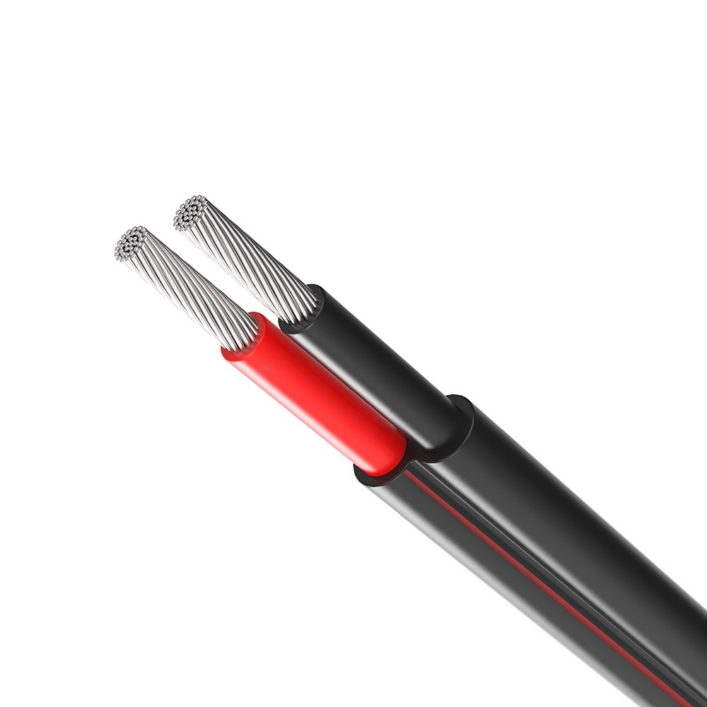 2x4.0mm2 Dual Wall Insulation Electron Beam Cross-Linked Cable for Solar PV Battery Storage Systems