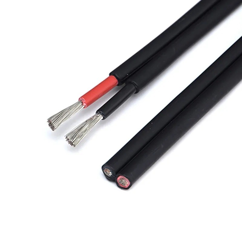 2x4.0mm2 Dual Wall Insulation Electron Beam Cross-Linked Cable for Solar PV Battery Storage Systems