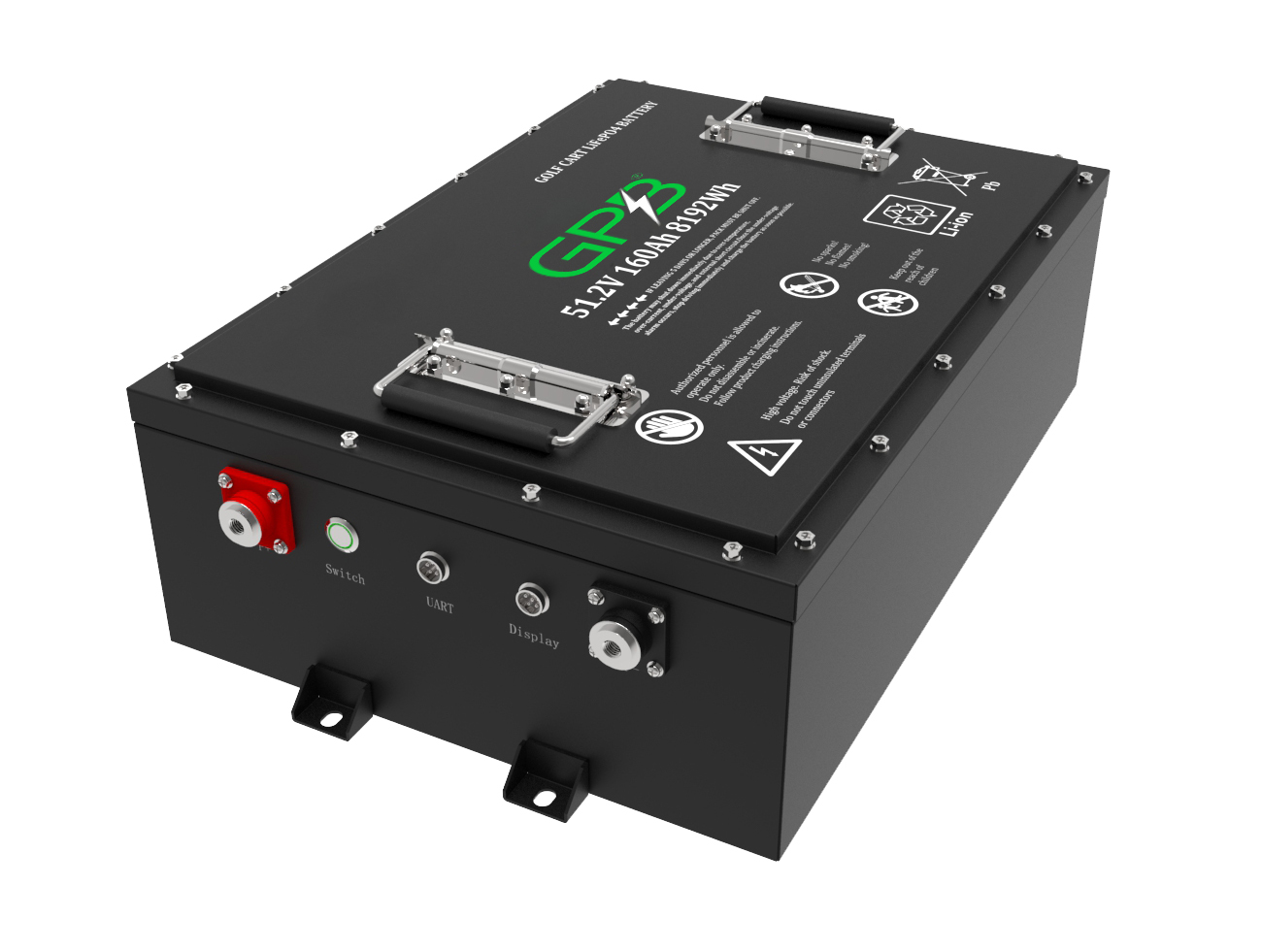 Lithium Golf Cart Battery 36V~48~72V High-Capacity Long Cycle Life for Golf Carts GPB