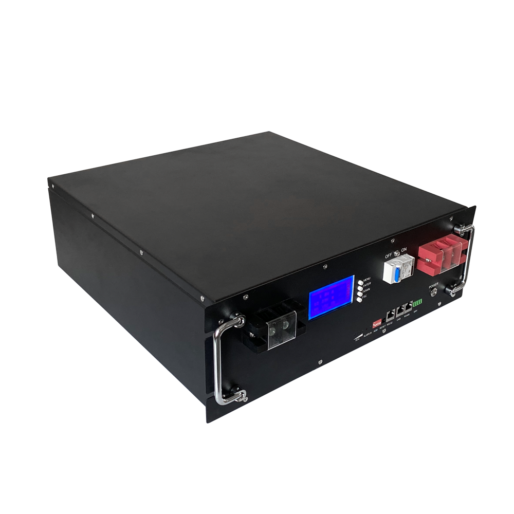 Rack Mount Lithium Ion Battery 48V 100Ah for Home Energy Storage System LiFePO4 Powerwall