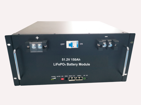 WDLFP-48V7200-E 51.2V 150Ah Long Cycle Life Lightweight High Power LiFePO4 Battery for Solar Wind Energy Storage Electric Vehicles UPS Medical Equipment