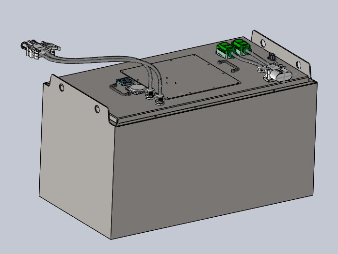 48V 405Ah Forklift Lithium Battery with Integrated Heating System for Industrial Vehicles EKTO