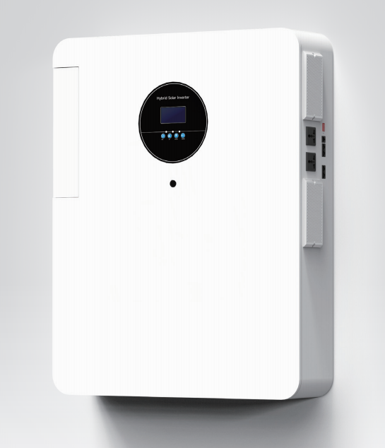 Marwell 3KW-5KWH All-In-One ESS Solar Power Station with LCD Display, AC/DC Output for Emergency Backup & Outdoor Camping