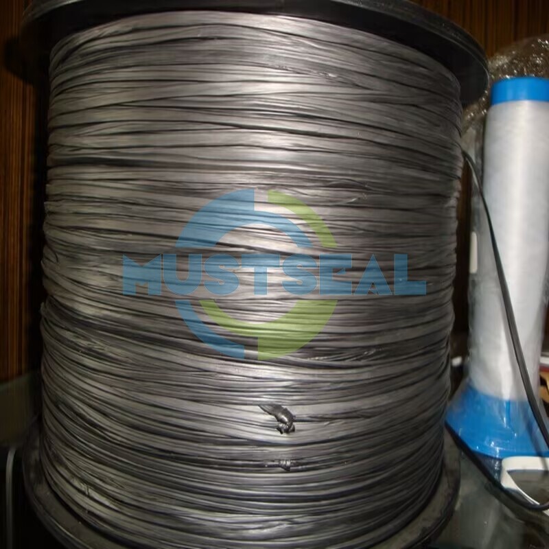 Graphited PTFE Yarn High-Strength Chemical Resistant Braided Packing for Battery and Energy Storage Systems