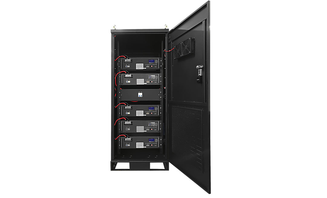 Rack Storage Battery High Energy Density LiFePO4 Modules for Communication Rooms Data Centers Solar Energy Storage