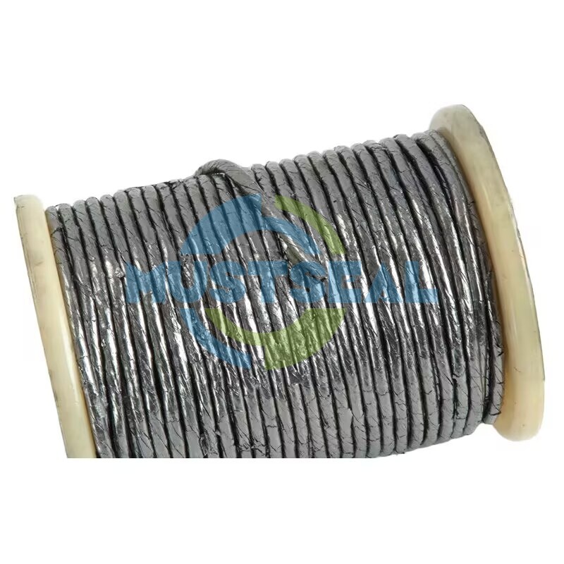 Graphite Yarn Wrapped with Wire Mesh Inconel Reinforced High-Temperature Resistant Braided Packing for Battery and Energy Storage Systems