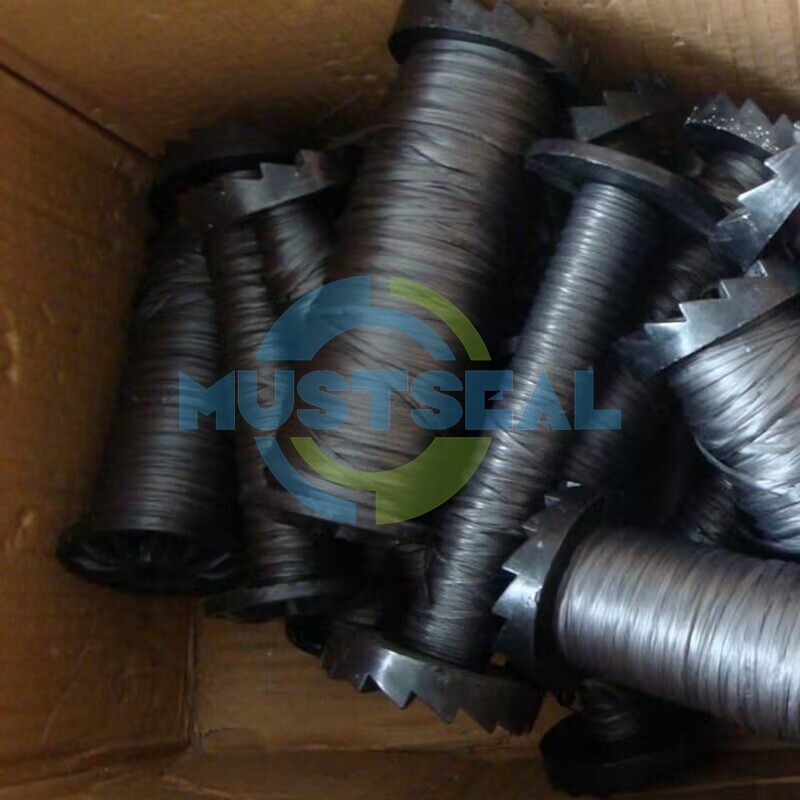 Graphited PTFE Yarn High-Strength Chemical Resistant Braided Packing for Battery and Energy Storage Systems