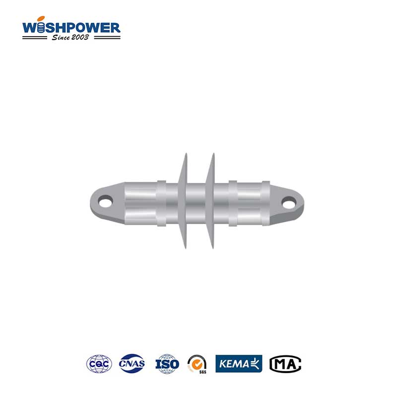 Anchor Insulator Composite High-Strength Lightweight Weather-Resistant High-Voltage Guy Wire Insulation for Overhead Power Lines WISHPOWER