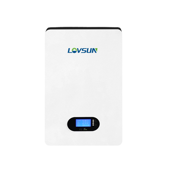 Lovsun Wall-mounted 5kWh 10kWh Lithium Battery 51.2V 100Ah 200Ah Solar Storage System for Residential and Commercial Energy Storage