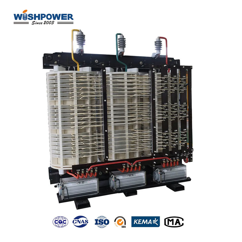 Vacuum Pressure Impregnated Transformer H-Class Insulation High Voltage Power Distribution Electrical Equipment WISHPOWER