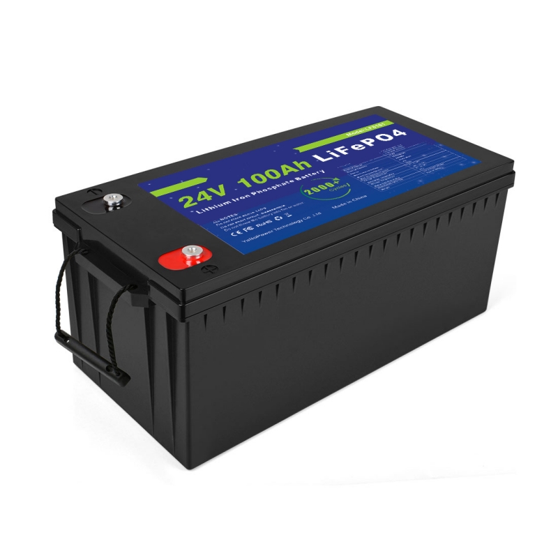 25.6V 100Ah LFP Battery High-Capacity Energy Storage System for Solar Power Backup, Golf Carts, and Electric Vehicles