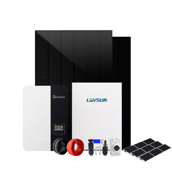 EU Standard 5~30kW Off-Grid Solar Energy System Kit with High-Capacity Battery Storage for Residential and Commercial Power Solutions Lovsun Energy