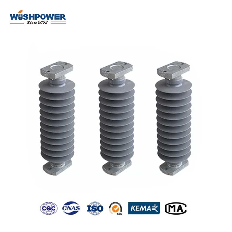 Composite Line Post Insulator High Voltage Insulation for Transmission and Distribution Lines WISHPOWER