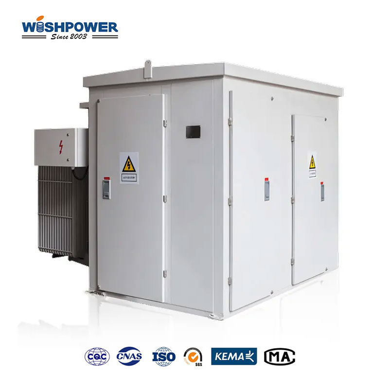 Wind Power Transformer 34.5kV-19.92kV/240V-600V Smart Grid-Ready for Offshore & Harsh Environments WISHPOWER