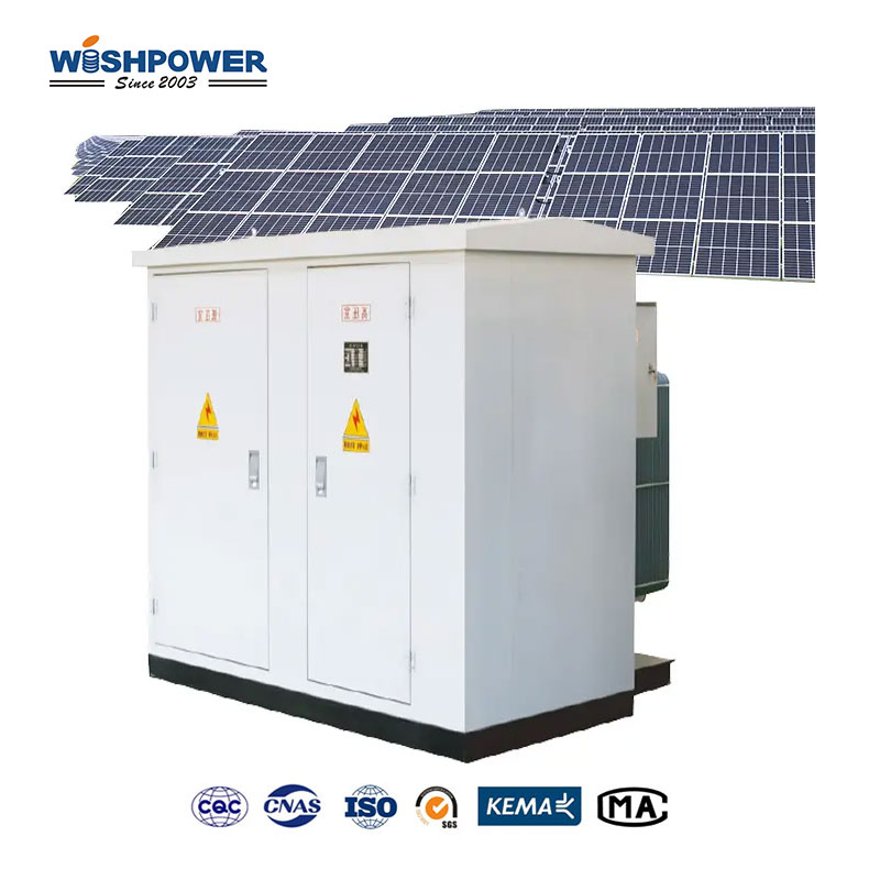 Wind Power Transformer 34.5kV-19.92kV/240V-600V Smart Grid-Ready for Offshore & Harsh Environments WISHPOWER