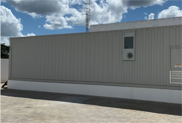 APO-M500-90Ah Cabinet Type Energy Storage Microgrid System UL9540A Certified 6000 Cycles Long Life IP54 Protection LiFePO4 Battery 90Ah Capacity Off-Grid On-Grid PV Solar Power Storage Apollo Energy