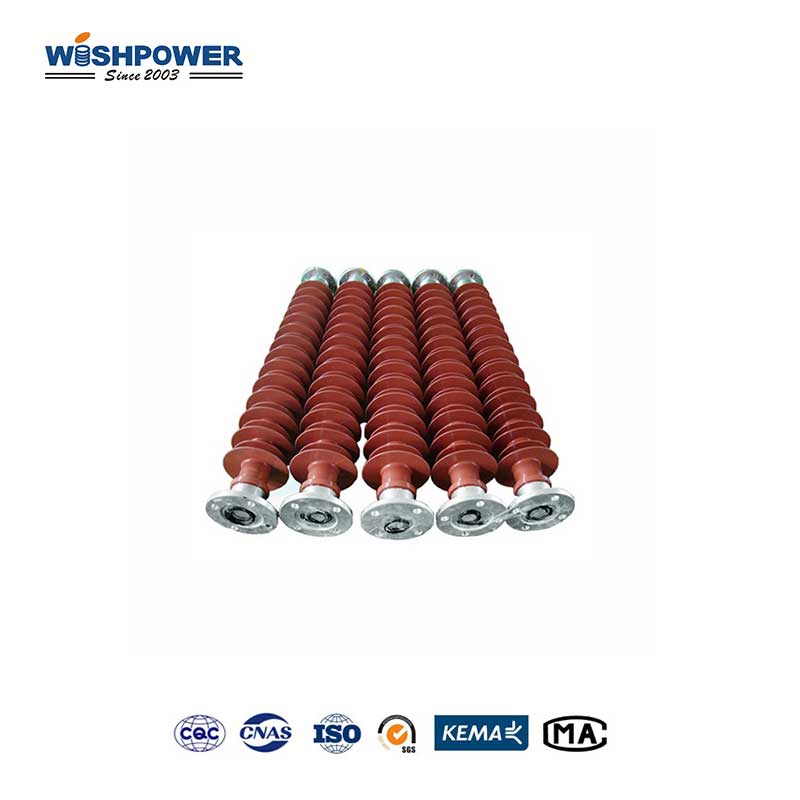 Composite Line Post Insulator High Voltage Insulation for Transmission and Distribution Lines WISHPOWER