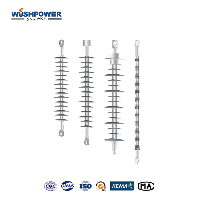 Single Insulation Bar Suspension Insulator High-Strength Weather-Resistant for Overhead Power Transmission WISHPOWER