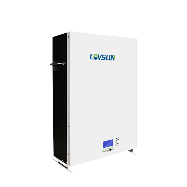 Lovsun Wall-mounted Lithium Battery 51.2V 100Ah/150Ah/200Ah Solar Storage Powerwall for Residential and Commercial Energy Storage