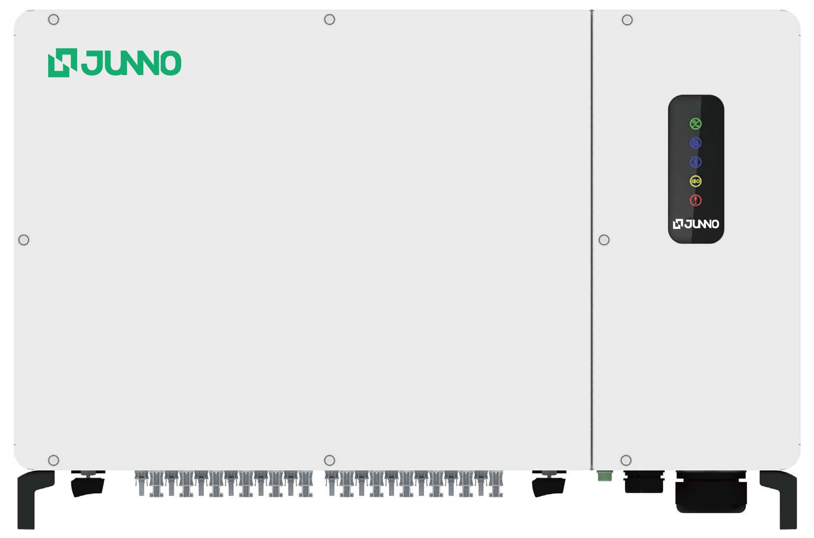 Junno Energy 200-250KW String Inverter 1500Vdc 250kW 12MPPT 24PV Strings High Efficiency Solar PV Power Plant KSTAR
