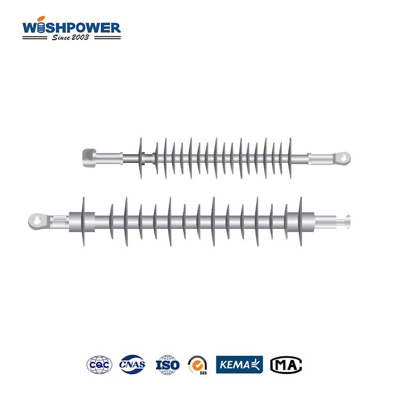 Double Insulation Bar Suspension Insulator High-Strength Weather-Resistant for High-Voltage Transmission Lines WISHPOWER