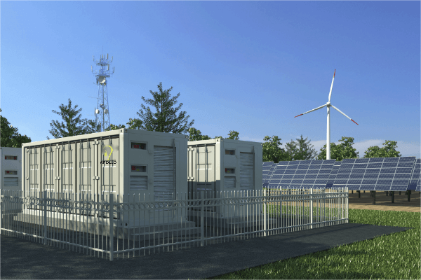 APO-M500-90Ah Cabinet Type Energy Storage Microgrid System UL9540A Compliant 6000 Cycles Long Life High Efficiency IP54 Protection PV Grid DG Hybrid Power Source Shenzhen Apollo Energy