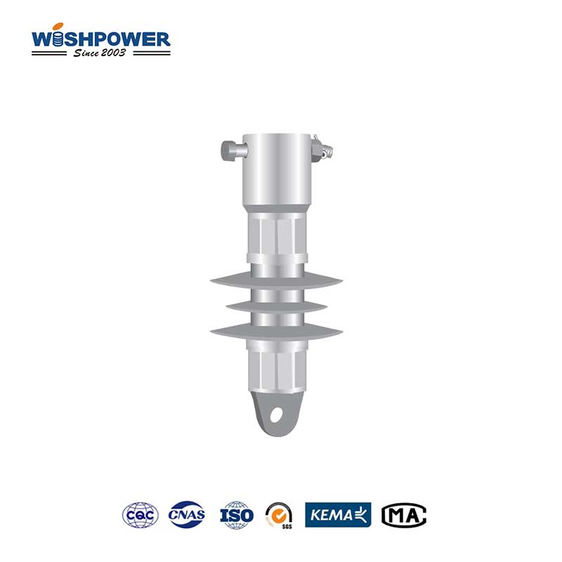 JA JB Type Long Rod Insulator High-Strength Weather-Resistant High-Voltage Transmission Line Insulation WISHPOWER