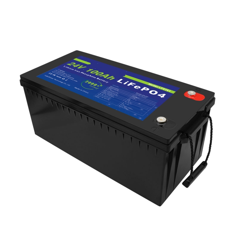 25.6V 100Ah LFP Battery High-Capacity Energy Storage System for Solar Power Backup, Golf Carts, and Electric Vehicles